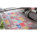 Miniatyrbild 3 av 4: Teppe - TETRIS - 160x230 - Polyester 50% - Velour 50% - Halkbeskyttende og vaskbar
