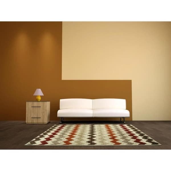Matta - Surf - Modern - Beige - 67x120 cm - Polypropylen