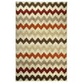Miniatyrbild 1 av 4: Matta - Surf - Modern - Beige - 67x120 cm - Polypropylen