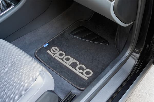 Automåttesæt Sparco - Stof - Grå
