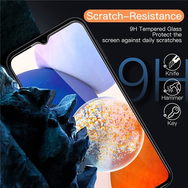 2 stk Herdet glass Samsung Galaxy A05 - Skjermbeskytter
