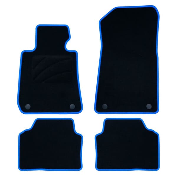 Set med bilgolvmattor OCC Motorsport OCCBW0026BL Blå 5 Delar