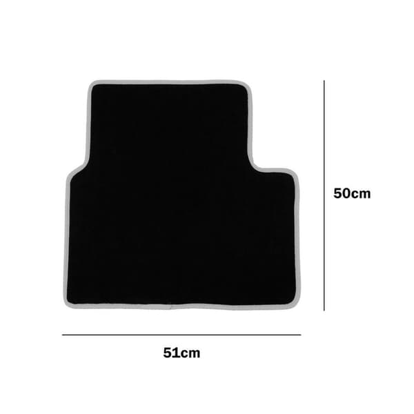 Set med bilgolvmattor OCC Motorsport OCCHN0010RD 5 Delar