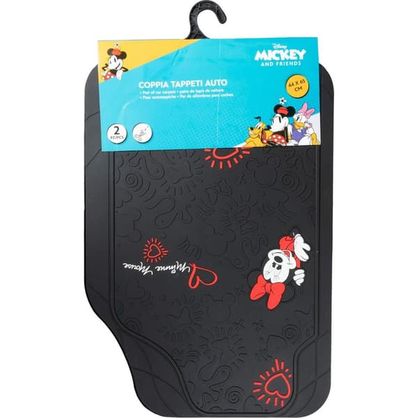 Gulvmattesett til bil Minnie Mouse CZ10901 Svart