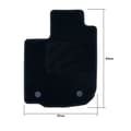 Miniatyrbilde 5 av 8: Gulvmatte til bil OCC Motorsport OCCDC0013