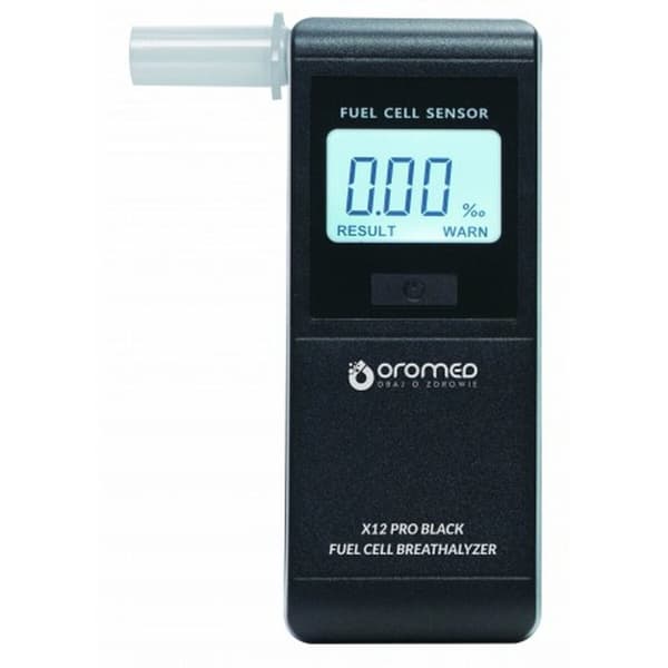 Digitale alkoholtester Oromed X12 PRO BLACK Sort