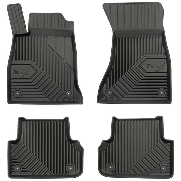 Gummimåtter til biler Audi A4 B9 2015-2023