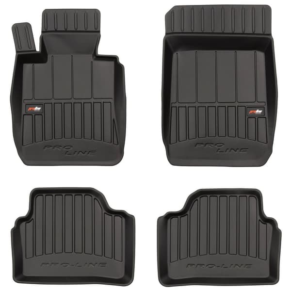 Bilgummimattor för BMW 3 Serie E90 2004-2012 Sedan, passar inte xDrive (4-hjulsdrift)