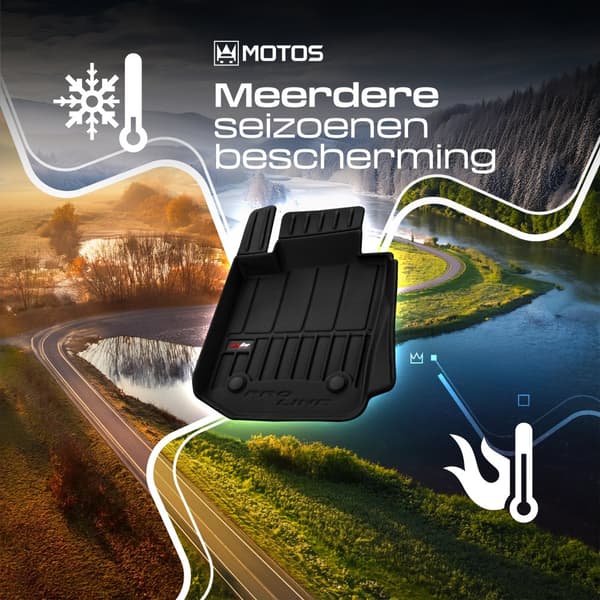 Bilgummimattor för Mercedes-Benz A Klass W169 2004-2012 Hatchback