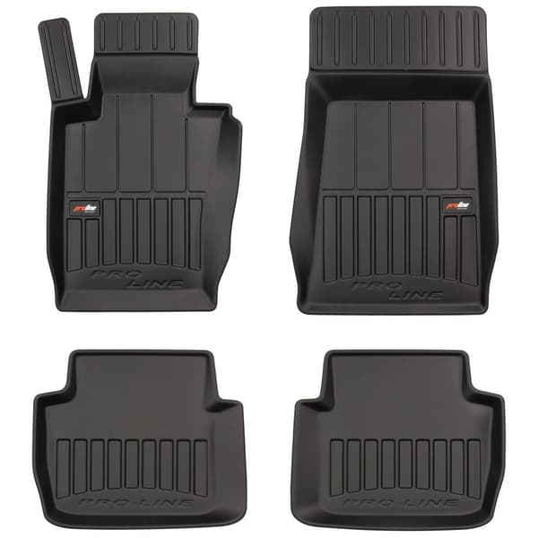 Bilgummimattor för BMW 3 Serie E46 1998-2005 4x4 AWD (fyrhjulsdrift)
