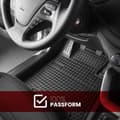 Miniatyrbillede 2 af 7: Gummimåtter til biler Hyundai i10 I 2007-2013 Hatchback