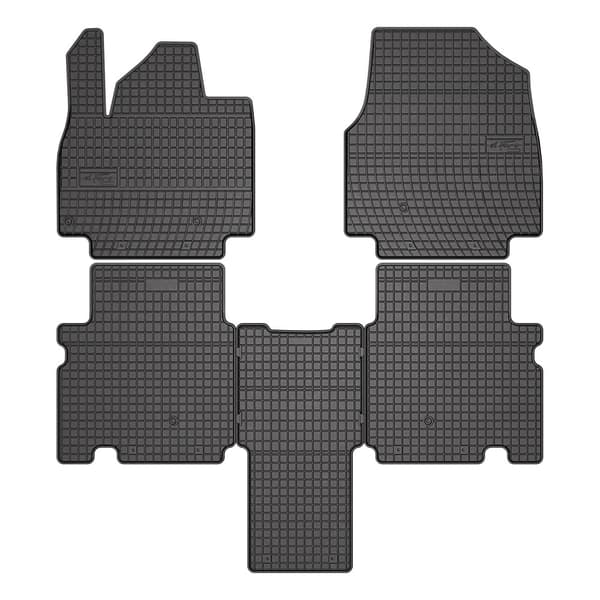 Auton kumimatot Kia EV9 alkaen 2023 1. ja 2. istuinrivi