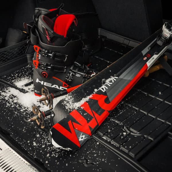 Stövelsematta passar för SEAT Leon III 2012-2020 Hatchback, Cupra, utan höjdjusterbart bagageutrymmesgolv