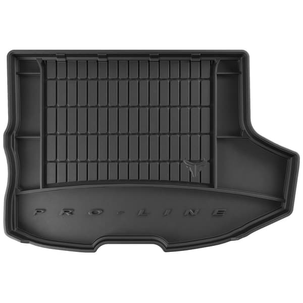 Stövelsematta passar för Mitsubishi Lancer VIII 2007-2017 Hatchback, övre lastutrymmets golv, med extra reservhjul, med subwoofer