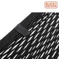 Miniatyrbilde 6 av 9: Biloppbevaringsnett Black & Decker Svart 40/50/60/80 x 25 cm 4 Deler