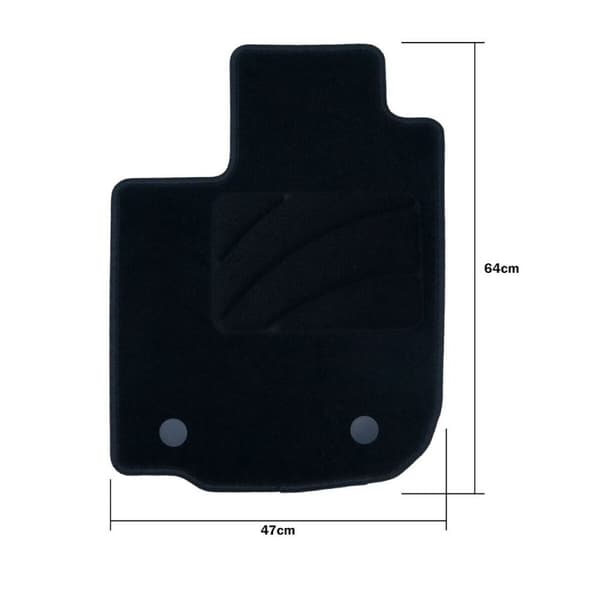 Bilgolvmatta OCC Motorsport OCCDC0013LOG