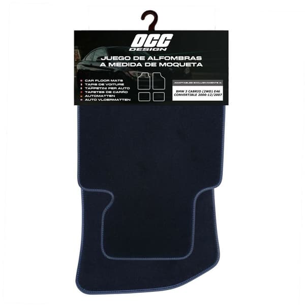 Set med bilgolvmattor OCC Motorsport OCCBW0007LOG 5 Delar