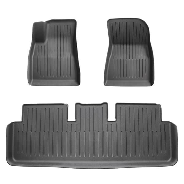 INF 2023-2024 Tesla Model 3 ruiskupuristetut lattiamatot Left Hand Drive