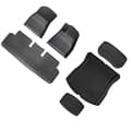 Miniatyrbilde 3 av 4: INF 2023-2024 Tesla Model 3 Gulvmattesett - TPE-materiale Right Hand Drive