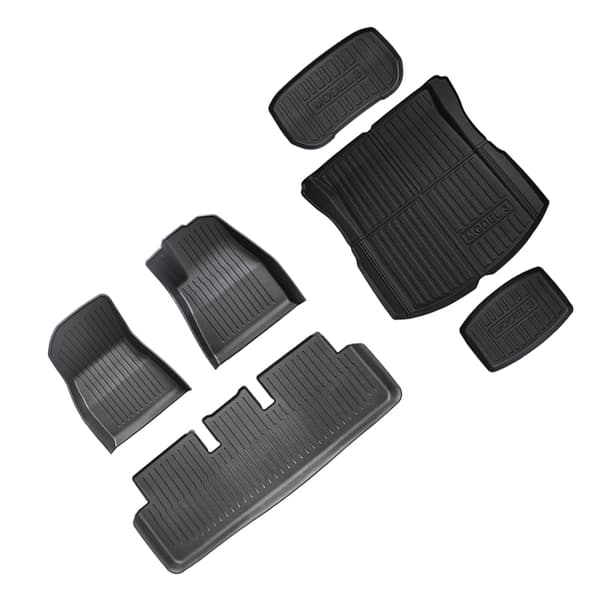 INF 2023-2024 Tesla Model 3 Gulvmattesett - TPE-materiale Right Hand Drive