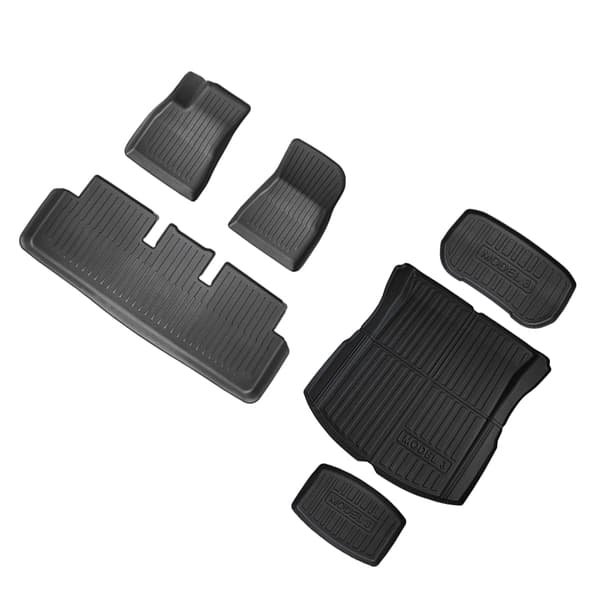 INF Golvmattor till Tesla Model 3 2023-2024 - TPE-material Left Hand Drive