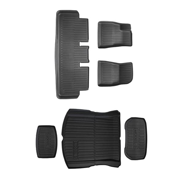 INF Golvmattor till Tesla Model 3 2023-2024 - TPE-material Left Hand Drive