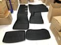 Miniatyrbilde 6 av 9: INF 2023-2024 Tesla Model 3 Gulvmatter Sett - TPE Materiale Left Hand Drive