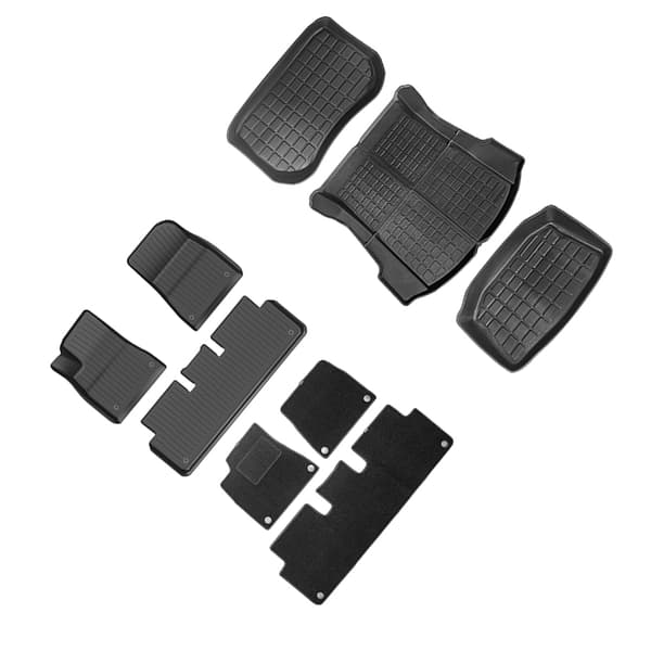 INF Custom Fit TPE gulvmatter sett for Tesla Model 3 (2021-2023) 0