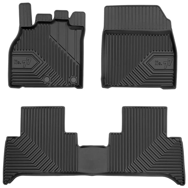 Bilgummimattor för Renault Scenic III 2009-2016 Version med flyttbar konsol