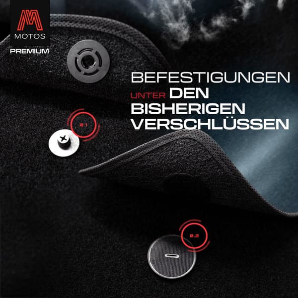 Personlige gulvmåtter i velour designet til Alfa Romeo GTV 1995-2005