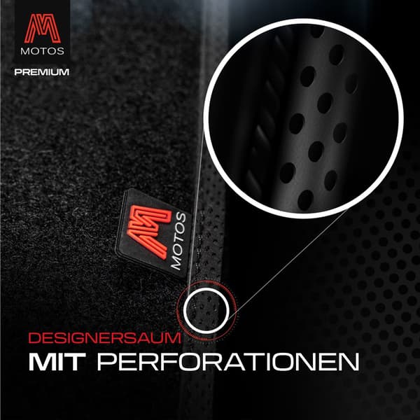 Personliga golvmattor i velour avsedd för Suzuki Swift IV 2005-2010 3 dörrar, 4 plug-in-fästen