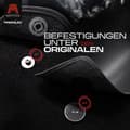 Miniatyrbillede 9 af 9: Personlige gulvmåtter i velour designet til Audi Q3 I 2011-2018