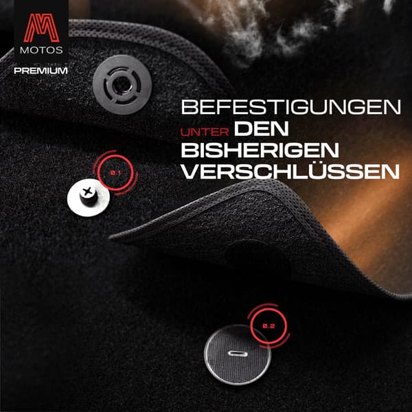 Personliga golvmattor i velour avsedd för Audi Q3 I 2011-2018