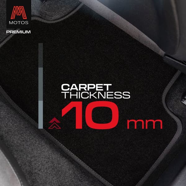 Personlige gulvmåtter i velour designet til Opel Frontera B 1998-2003 Kort version (SWB)
