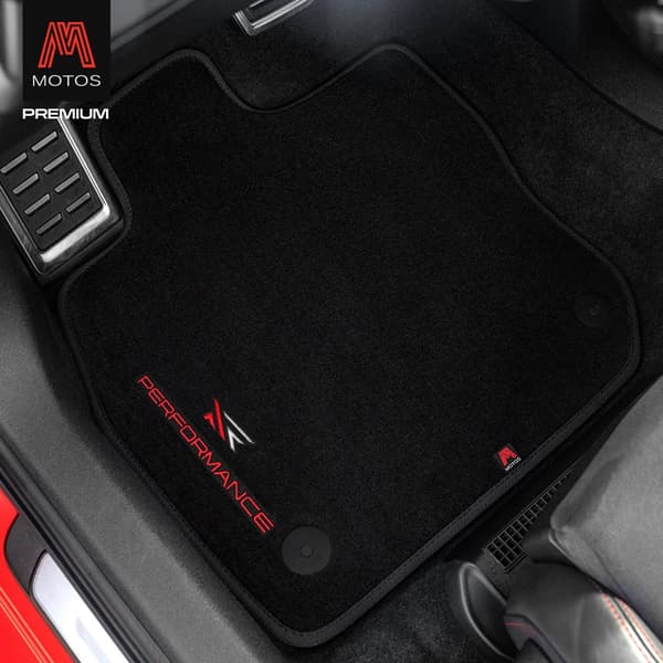 Personliga golvmattor i velour avsedd för Honda Civic IX 2014-2017 Kombi, Hatchback
