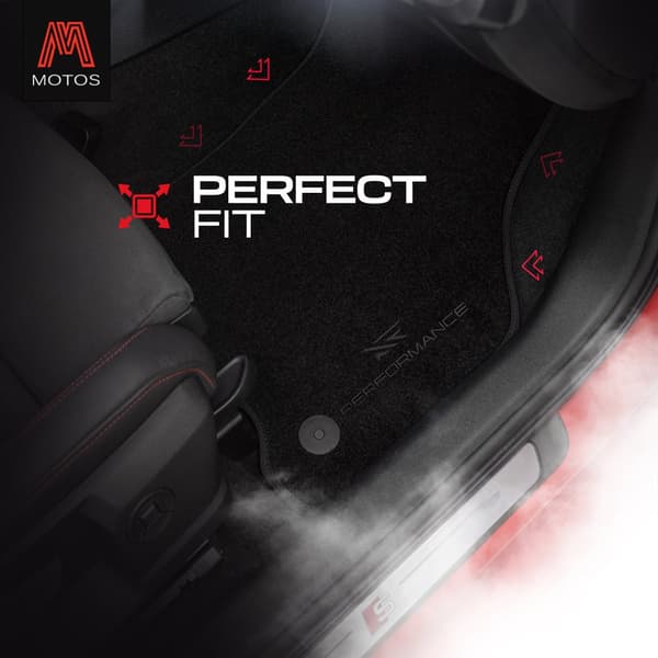Henkilökohtaiset veluuriset lattiamatot, jotka on suunniteltu Mitsubishi Outlander III 2012-2021 Ei sovi pistokehybridiin (PHEV).