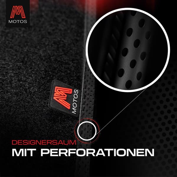 Personlige gulvmåtter i velour designet til Chevrolet Aveo II T250 2006-2011