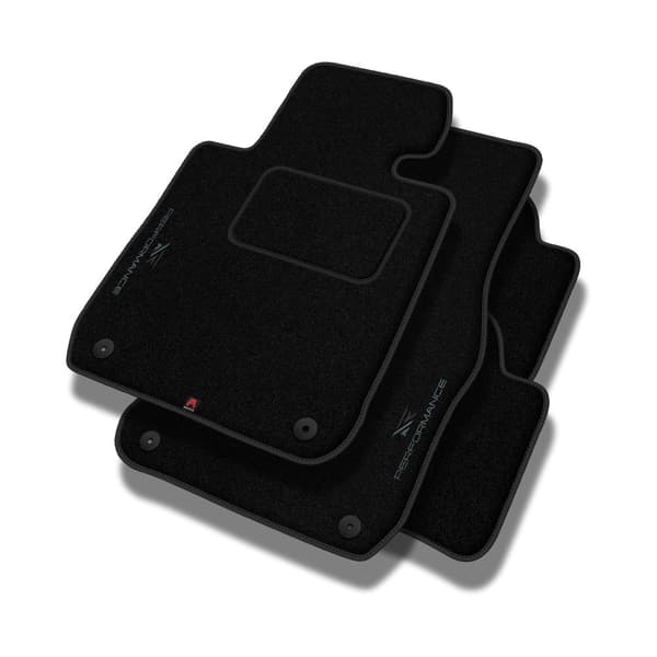 Personlige gulvmåtter i velour designet til BMW Z3 E36/8 1998-2002 Coupé