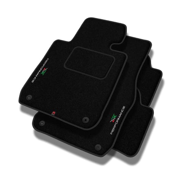 Personlige gulvmåtter i velour designet til Citroen Xsara Picasso 1998-2006 før det andet ansigtsløft