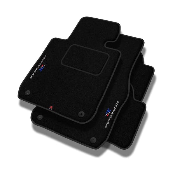 Personlige gulvmåtter i velour designet til Fiat Fiorino III 2007-2020