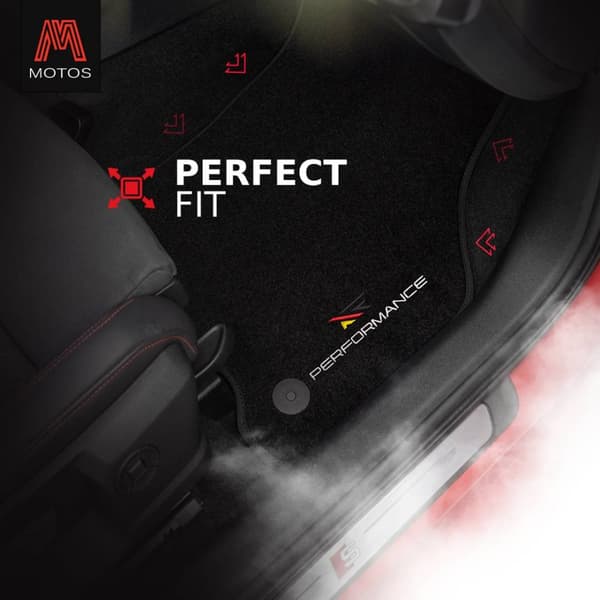 Personlige gulvmåtter i velour designet til Mini Cooper II 2007-2013 Hatchback