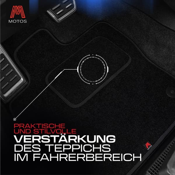 Henkilökohtaiset veluuriset lattiamatot, jotka on suunniteltu Mini Cooper II 2007-2013 Hatchback