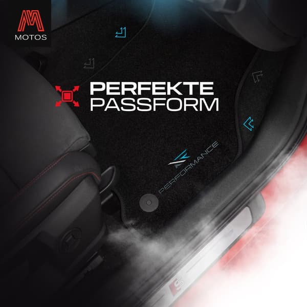 Henkilökohtaiset veluuriset lattiamatot, jotka on suunniteltu Mitsubishi Lancer Evolution X 2007-2015