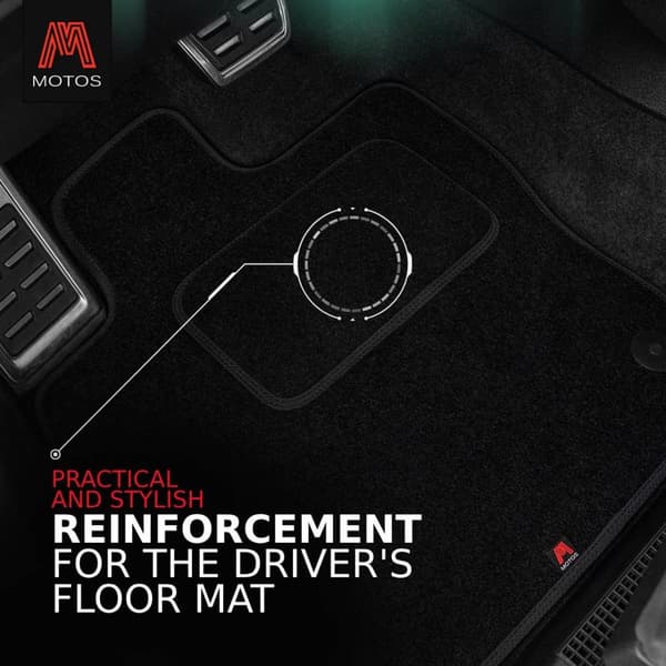 Personlige gulvmåtter i velour designet til BMW 3-Series E46 1998-2004 Limousine, stationcar