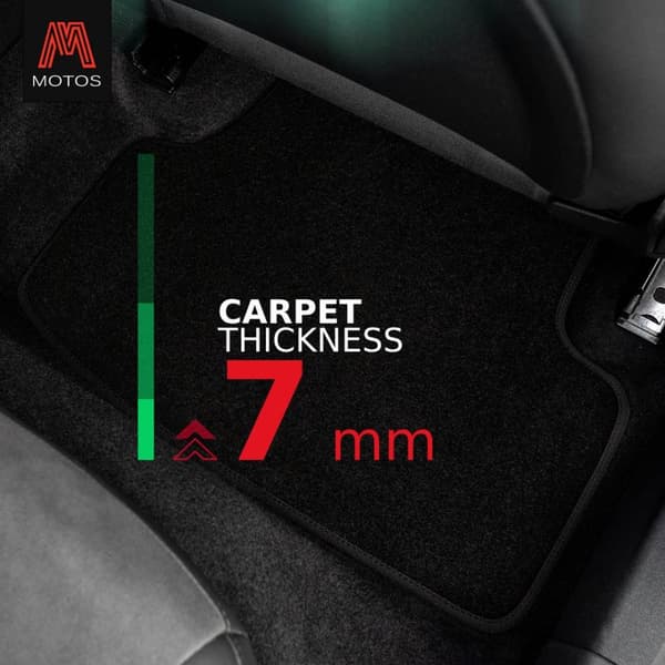 Personlige gulvmåtter i velour designet til BMW 3-Series E46 1998-2004 Limousine, stationcar