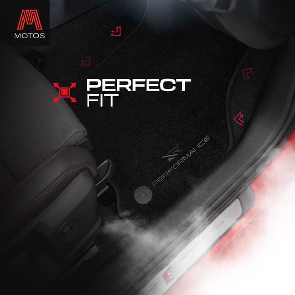 Personlige gulvmåtter i velour designet til Opel Astra F 1991-2002