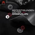 Miniatyrbillede 9 af 9: Personlige gulvmatter i velour designet til Opel Meriva A 2002-2010 4 plug-in-fastgorelseselementer