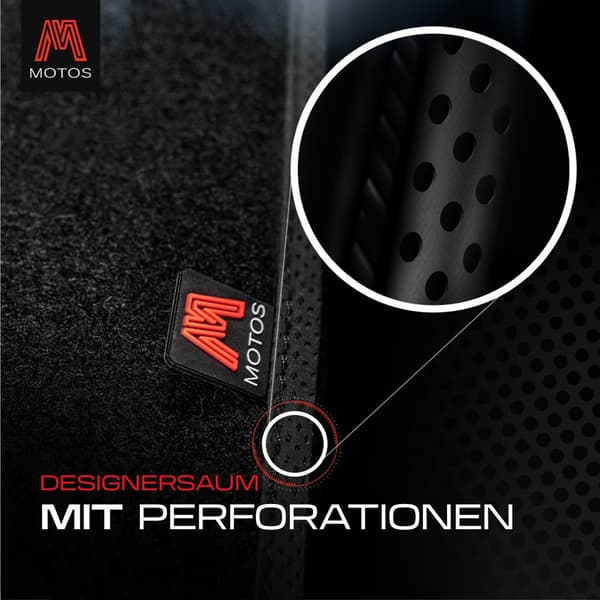 Personliga golvmattor i velour avsedd för Suzuki Swift IV 2005-2010 3 dörrar, 4 plug-in-fästen