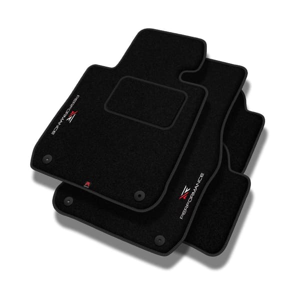 Personlige gulvmåtter i velour designet til Fiat 500L fra 2012