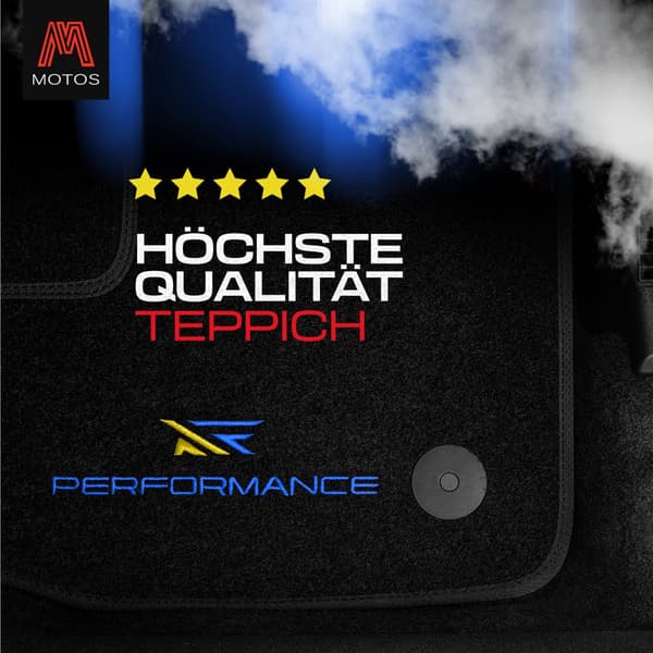 Personlige gulvmåtter i velour designet til Honda Jazz II GD 2002-2008